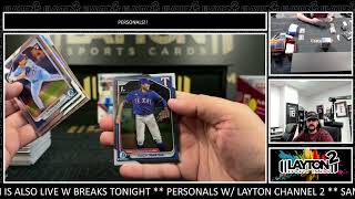 2 Boxes Of 2024 Bowman Chrome Baseball For Christian G [upl. by Anatol]