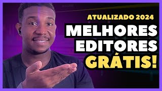 Melhores Programas para Editar Vídeos GRÁTIS [upl. by Odiug]