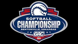 theGAC 2024 SOFTBALL ROUND 1 GAME 1 No 5 Arkansas Tech vs No 8 Henderson State [upl. by Cecelia]