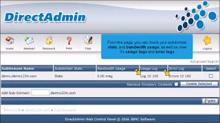 How to create a Subdomain in DirectAdmin [upl. by Ocirema]