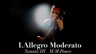 MMPonce Sonata III Allegro Moderato Carlo Marchione [upl. by Rodnas]