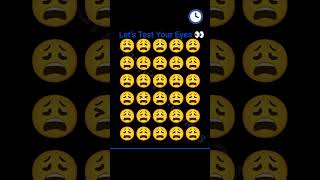 Lets test your Eyes 👀 Memory Test memory trending shortsfeed emojichallenge viral video [upl. by Mungo226]