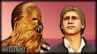 When Han Solo Meets Chewbacca  STAR WARS Battlefront Machinima Film [upl. by Aicilak]