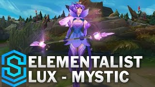 Elementalist Lux ALL VARIENTS  Skin Spotlight  League of Legends [upl. by Ethben641]