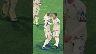 Jørgen Strand Larsen assist Gol shorts efootball2023 pes2024 youtube [upl. by Ativ]