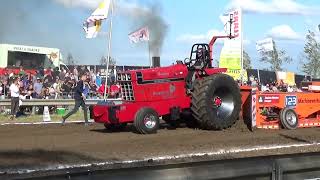 Tractorpulling Cadzand 2023 Supersport 36 Ton beloften [upl. by Analahs]