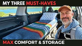 Convert ANY MINIVAN into a CAMPER in 15 MINUTES No Build [upl. by Glanville]