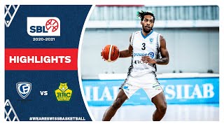 SBL 2021 Highlights  Fribourg Olympic vs BBC MontheyChablais [upl. by Emil]