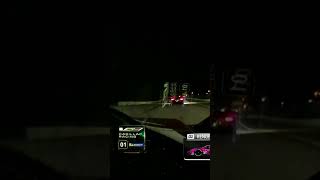 LIGHTS OUT for the leader at Petit Le Mans 🫣 [upl. by Adnana836]