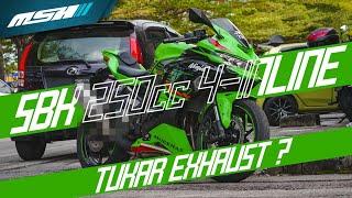 SV NINJA ZX25R  MSH G6  MALAYSIA  MODENAS  4 INLINE  ZX25R [upl. by Nilesoy877]