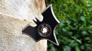 BATMAN Batarang  Fidget Spinner  Pocket Size  BrainfooTV [upl. by Lauzon]