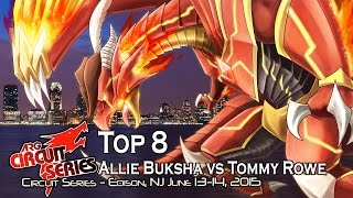 ARGCS Syracuse Top 8 Allie Buksha vs Tommy Rowe [upl. by Aerona]