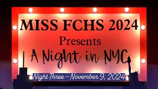 Miss FCHS Pageant 2024  Night Three [upl. by Aigneis]