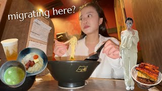 solo travelling in japan vlog tokyo must try foods shibuya shopping what to do in tokyo VLOG [upl. by Boak]