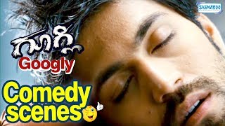 Yash Sleeps During Economic Forum  Googly Comedy Scenes  Yash  Kruthi Karabanda [upl. by Aicirpac635]