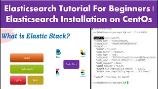 Elasticsearch Tutorial For Beginners Part 1  Setting Up Elasticsearch on CentOS Linux [upl. by Oirotciv]