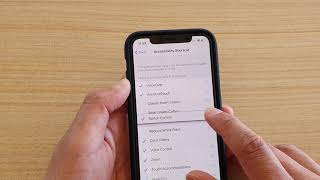 iPhone 11 Pro How to Enable  Disable Accessibility Shortcuts Item [upl. by Ennoitna]