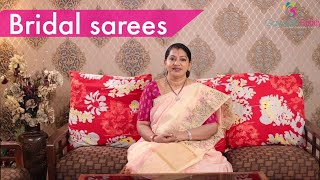 New Bridal Pattu sarees Collections  Gayathri Reddy [upl. by Yelnahs]