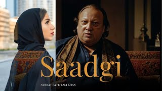 Sadgi To Hamari Zara Dekhiye Remix  Nusrat Fateh Ali Khan  Soothing Melodic Beats [upl. by Hanschen]