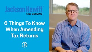 How to Amend a Tax Return [upl. by Ahsimak]