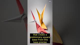 How To Make Origami Crane howto [upl. by Akimahs]