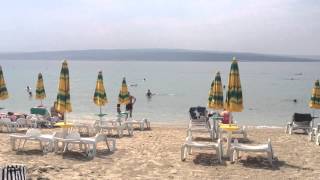 Der bekannte Sandstrand in Crikvenica Kroatien [upl. by Enilasor831]