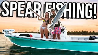 INSANE FIRST DAY IN THE KEYS Spear Fishing Free Diving amp JET SKIS [upl. by Innig]