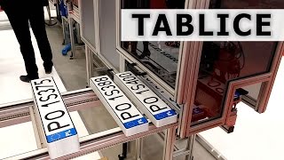 Jak produkuje się tablice rejestracyjne  How license plates are made [upl. by Spalla325]