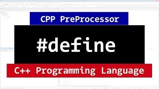 Define PreProcessor Directive  C Video Tutorial [upl. by Philly]