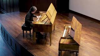 Genzoh Takehisa plays F Schubert Impromptu Op 902 and 3 on a Seuffert square piano [upl. by Duyne]