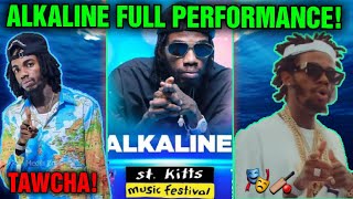 Alkaline Rocks The Stage At St Kitts Music Festival 2024 With An Epic Performance [upl. by Leoy]