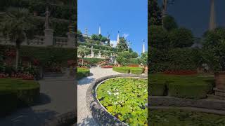 Giardino di palazzo Borromeo travel italy 🇮🇹🤩 shortsvideo viralvideo [upl. by Templia483]