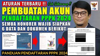 🔴ATURAN BARU PEMBUATAN AKUN SSCASN PPPK BAGI SEMUA HONORER PENDAFTARAN PPPK TAHAP 1 DAN TAHAP 2 [upl. by Hardden331]