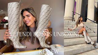 Unboxing the must have Fendi boots this FallWinter 2022  Review [upl. by Asta]