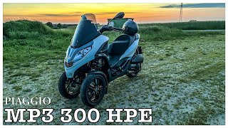 Piaggio MP3 300 HPe 2023 Vorstellung  New Motorrad  Scooter [upl. by Aseretairam]