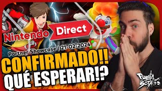 🔥SUUUUUU Nintendo Direct CONFIRMADO Será PARTNER SHOWCASE Qué esperar Predicciones y Reflexión [upl. by Tansy]