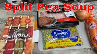 Split Pea Soup  Great Recipe From The Packaging  Hursts Ham Peas [upl. by Brigit]