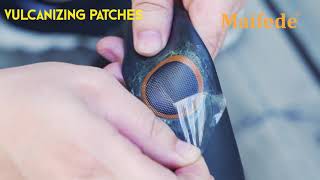 Bike Vulcanizing Patch Tutorial [upl. by Agneta]