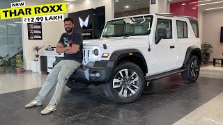 5 Door AllNew Thar Roxx Finally Here  Comfort Price Features  Review [upl. by Rma]