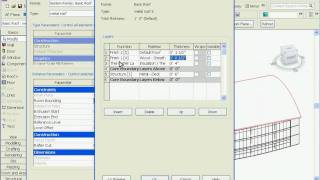 Easy Revit 2009 32 Create Roof by extrusion [upl. by Auqeenwahs]