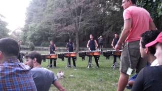 Bluecoats 2014 warmup vortex [upl. by Nayllij580]