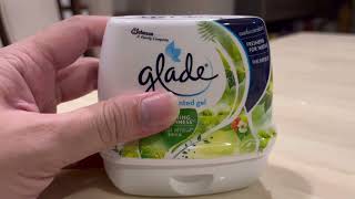 Glade Scented Gel 180 g Costly เกลด เซ็นท์เต็ด เจลปรับอากาศ วันละเท่าไหร่ [upl. by Burny]