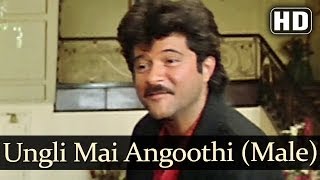 Oongli Mein Angoothi Male HD  Ram Avtar Songs  Sridevi  Sunny Deol  Mohd Aziz [upl. by Boj]