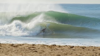 Surfing Rare Perfect California Sandbar [upl. by Keven]