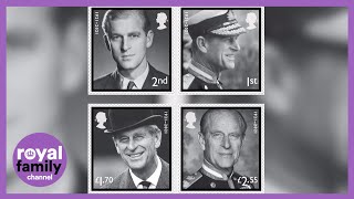 Prince Philip Commemorated with New Royal Mail Stamps [upl. by Aietal]