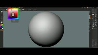 Quick look at lights in Zbrush [upl. by Gabbi]