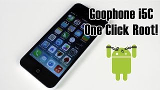 Goophone i5C  One Click Root 11 Replica iPhone 5C [upl. by Ordnazil]