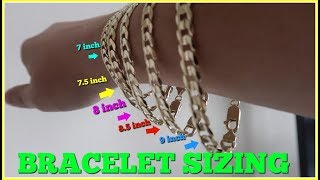 HOW to find your bracelet size FROM HOME [upl. by Uzial833]