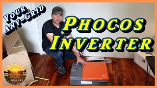 Solar Inverter  Phocos Inverter  Efficient Inverter  AnyGrid Inverter  Solar Inverter Unboxing [upl. by Aicnarf80]