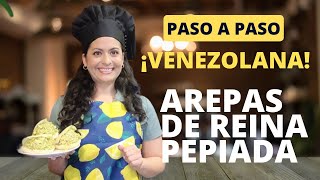 PASO A PASO  AREPA DE REINA PEPIADA VENEZOLANA  LA COCINA DE JESGLI [upl. by Kiraa]